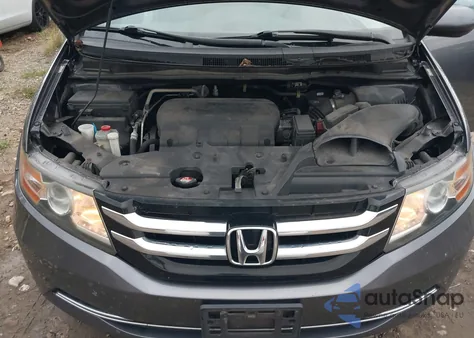 2015 Honda Odyssey Ex-L from USA, damaged, VIN 5FNRL5H60FB057913